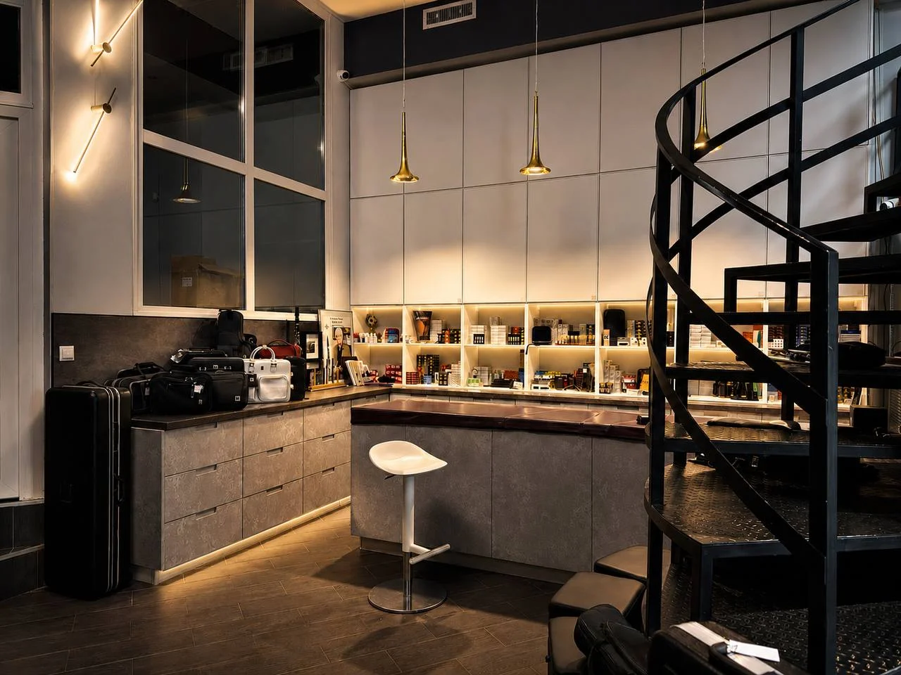Studio interior
