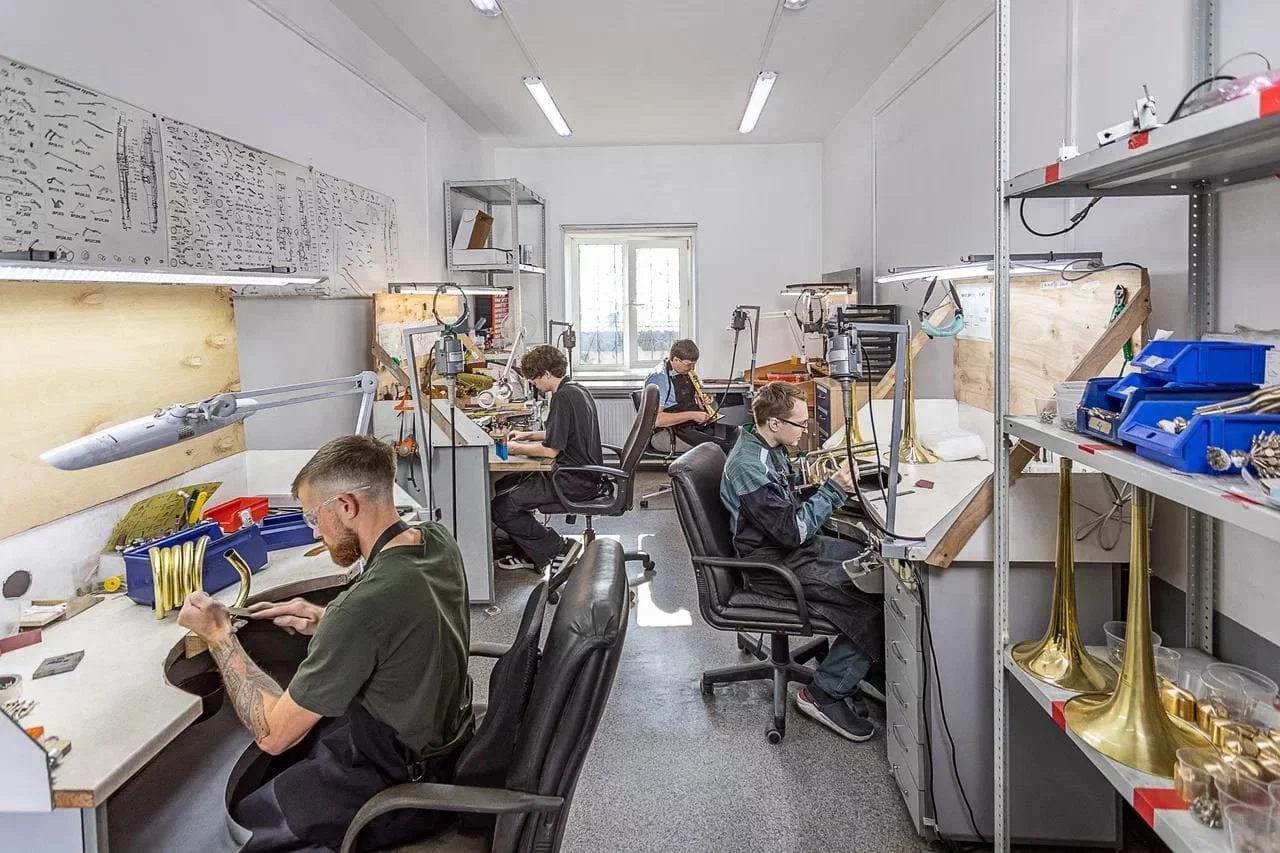 Our company employs 70 people. We have a training centre where we pass our skills to the next generation
